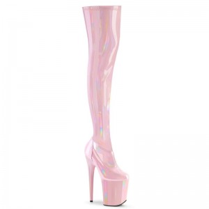 Pleaser Flamingo-3000HWR Hoge Hakken Dames Roze | BELGIE BEQCJLSW