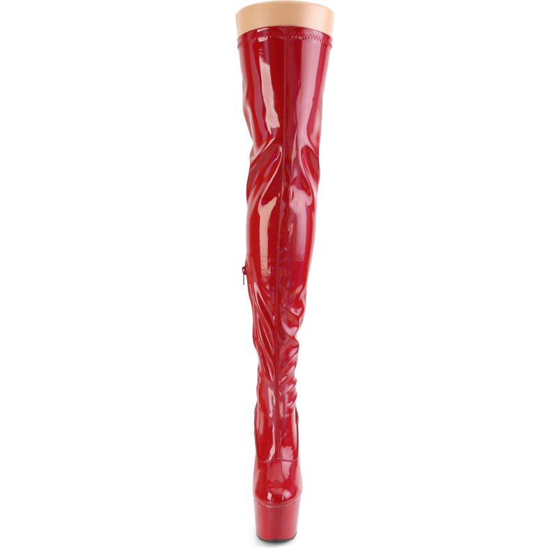 Pleaser Adore-3000HWR Hoge Hakken Dames Rood | BELGIE BECETQIA