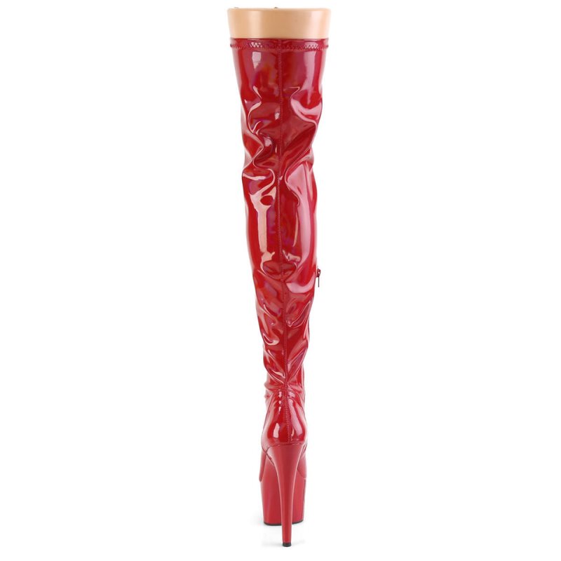 Pleaser Adore-3000HWR Hoge Hakken Dames Rood | BELGIE BECETQIA