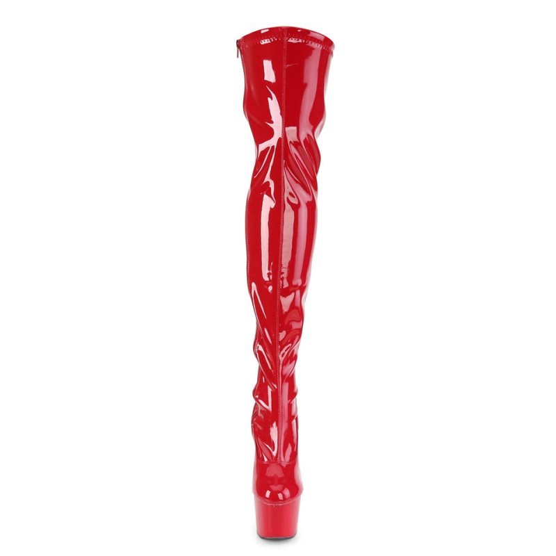 Pleaser Adore-3000 Hoge Hakken Dames Rood | BELGIE BEGRTJPA