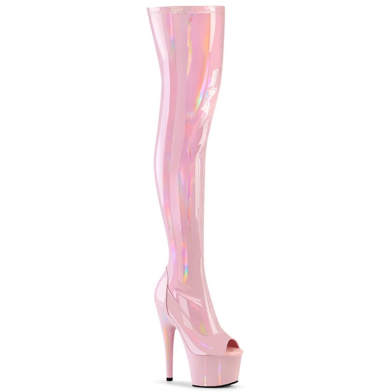 Pleaser Adore-3011HWR Hoge Hakken Dames Roze | BELGIE BEHESPNU