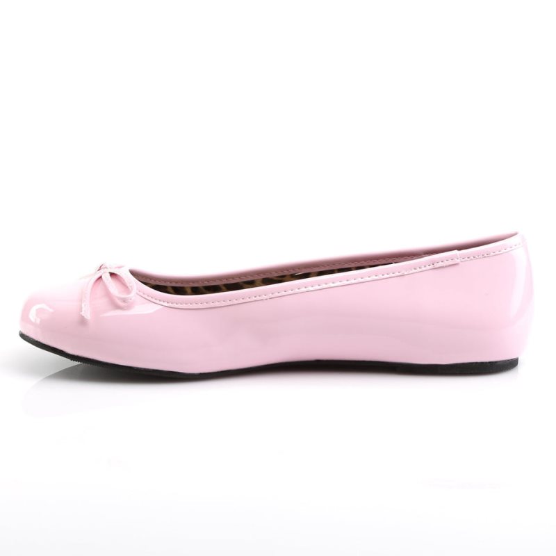 Pleaser Anna-01 Ballerinas Dames Roze | BELGIE BEDXEZPG