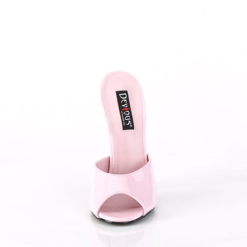 Pleaser Domina-101 Mules Dames Roze | BELGIE BERAPHBC