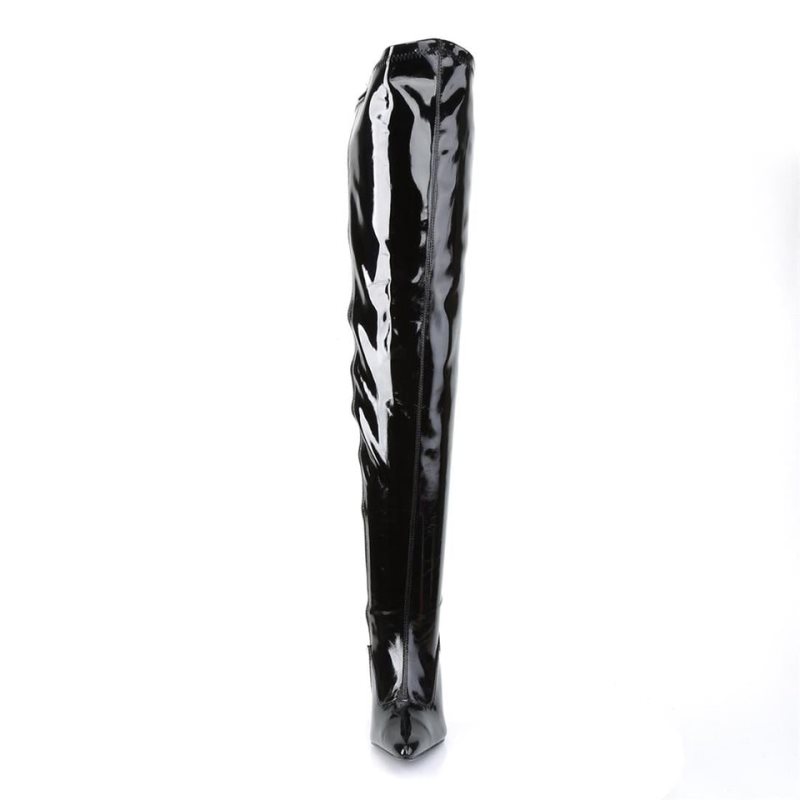 Pleaser Lust-3000X Hoge Hakken Dames Zwart | BELGIE BEXVUIAW