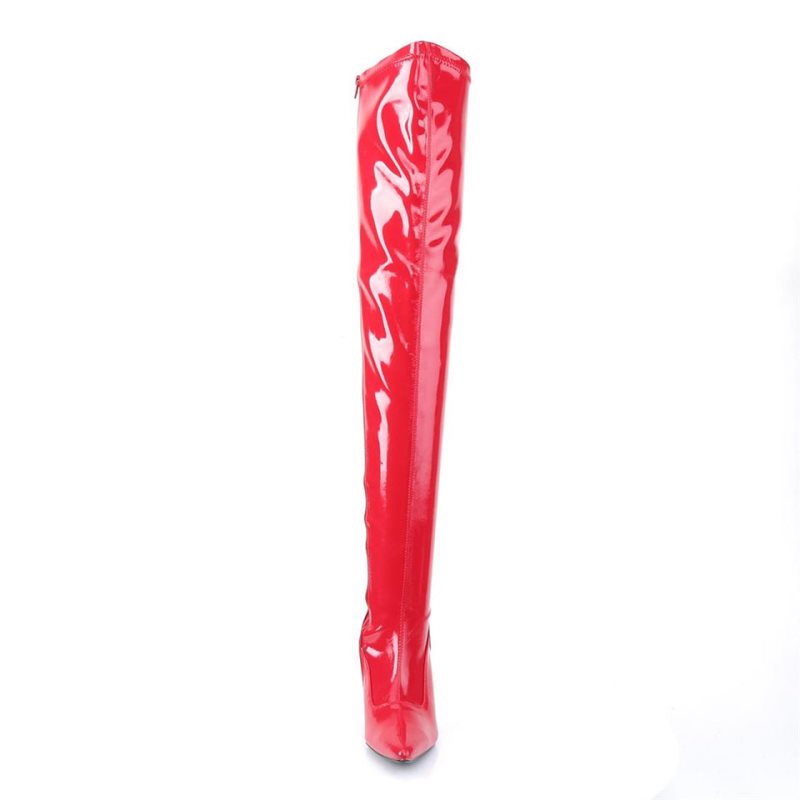 Pleaser Lust-3000 Hoge Hakken Dames Rood | BELGIE BEBITZAN