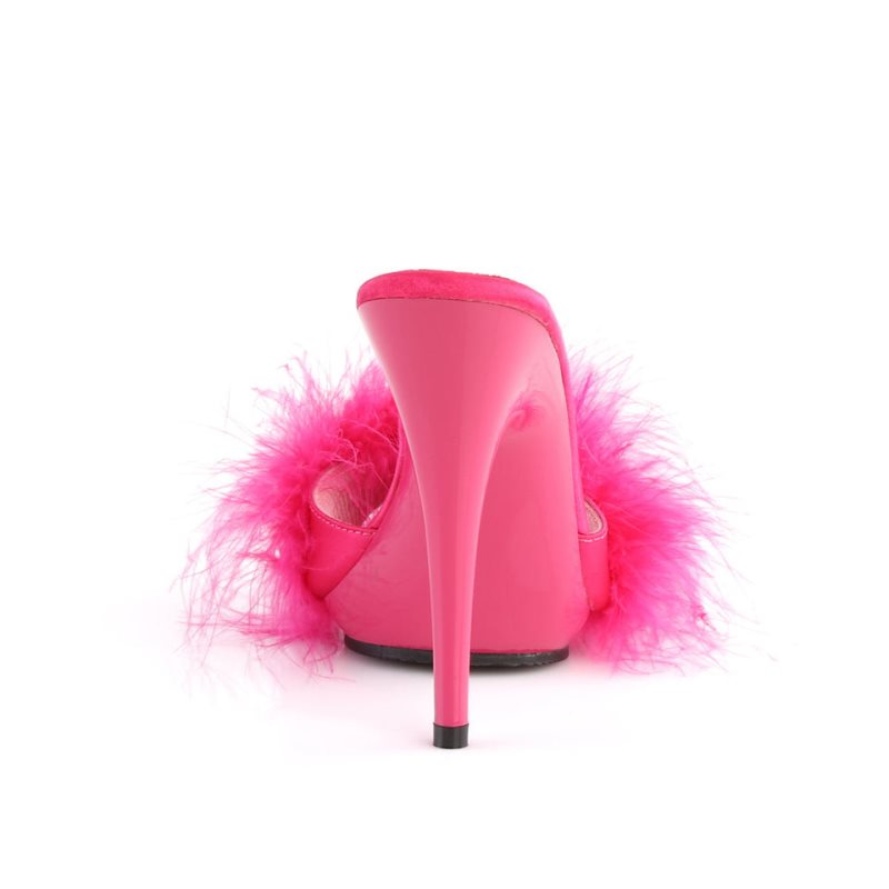 Pleaser Poise-501F Badslippers Plateauzool Dames Roze | BELGIE BENHRELP