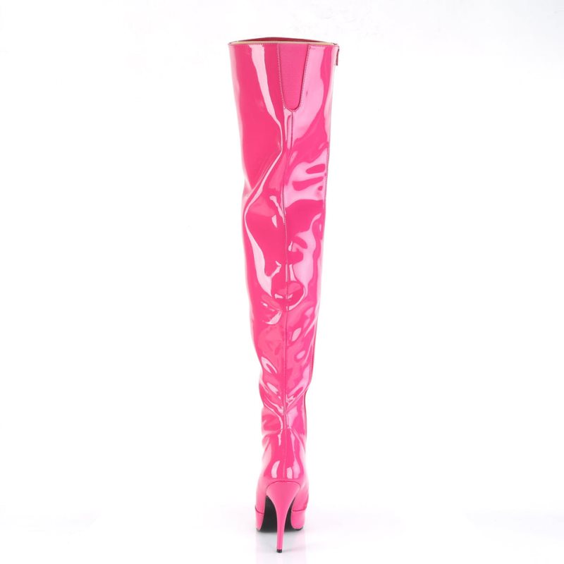 Pleaser Seduce-3010 Hoge Hakken Dames Roze | BELGIE BESBXPLE